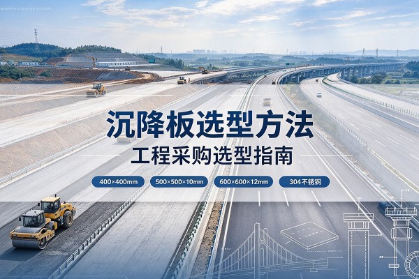乌兰察布沉降板选择方法