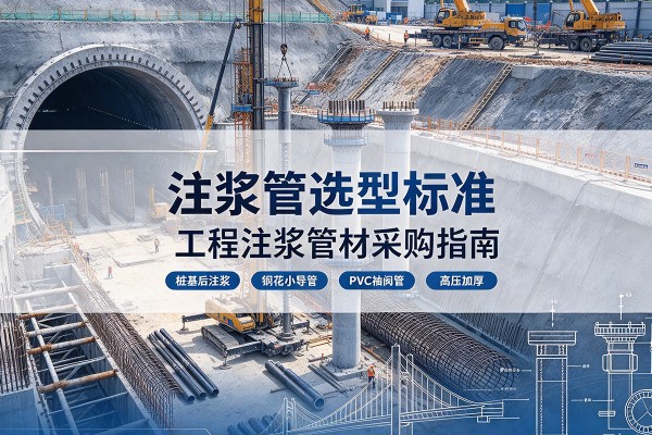 乌兰察布注浆管选型标准